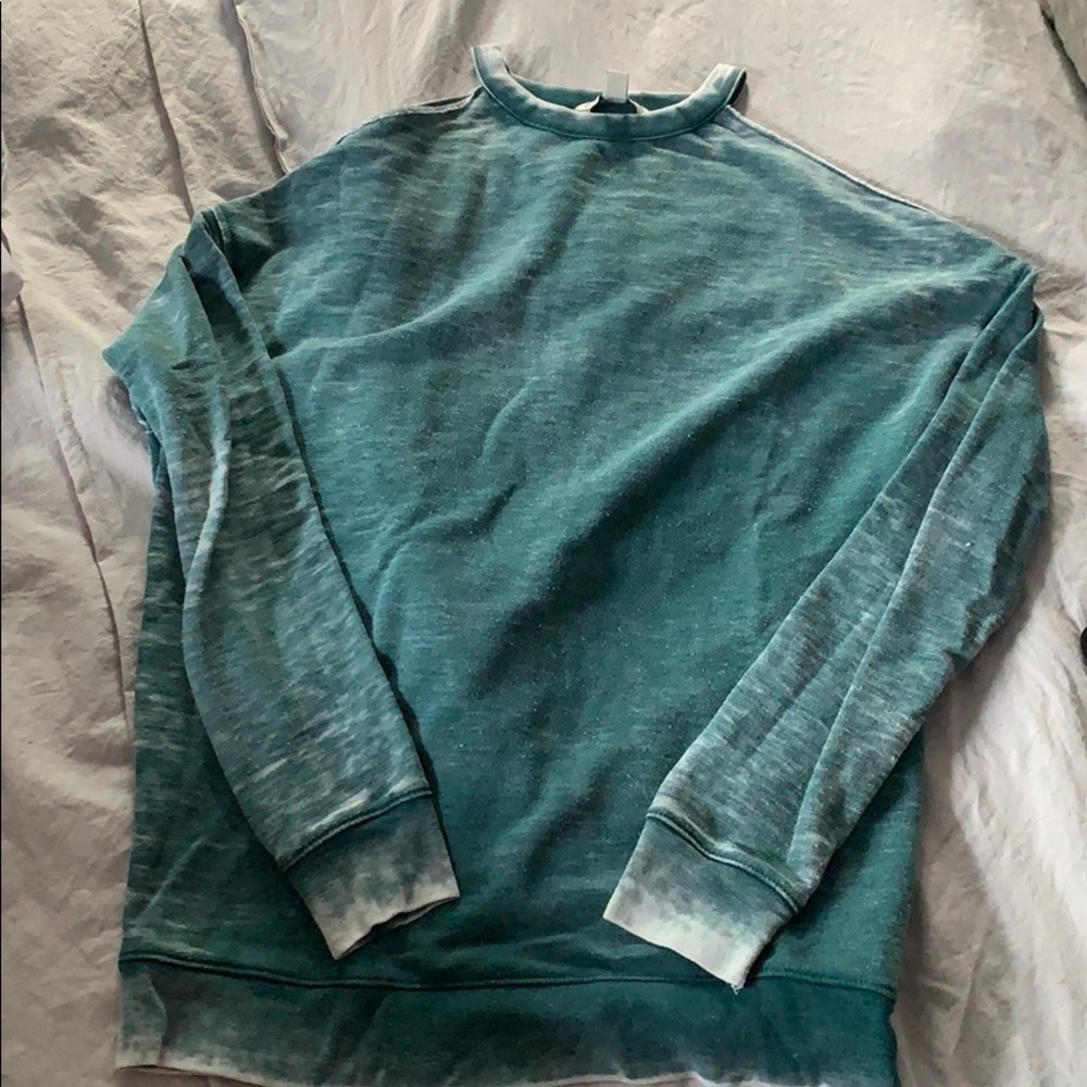 sweater with shoulder cut outs